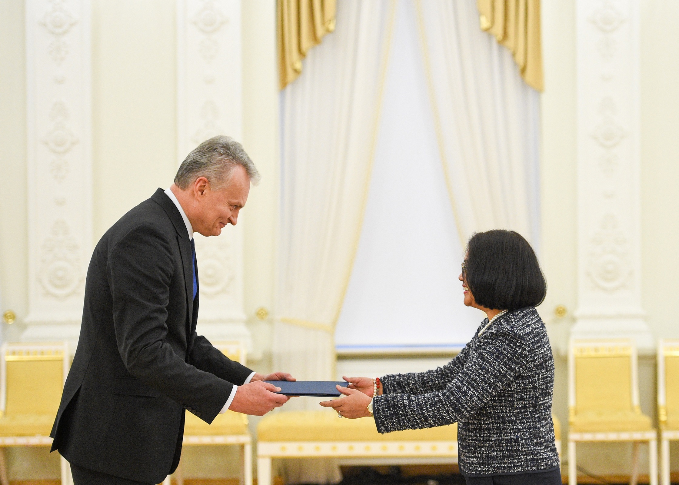 Presenting Letter of Credence